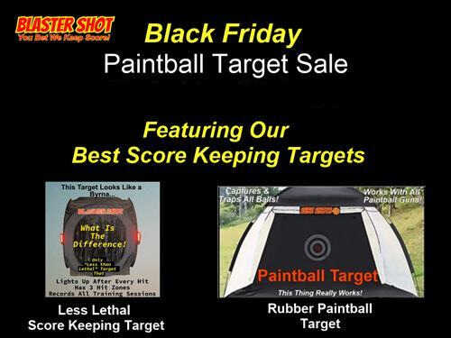 Black Friday 2025 Paintball & Less Lethal Target Sale 